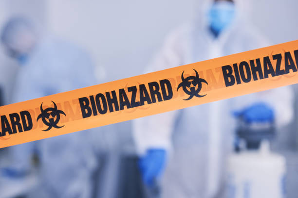 Professional Drug Lab Cleanup technician working in Linden, NJ